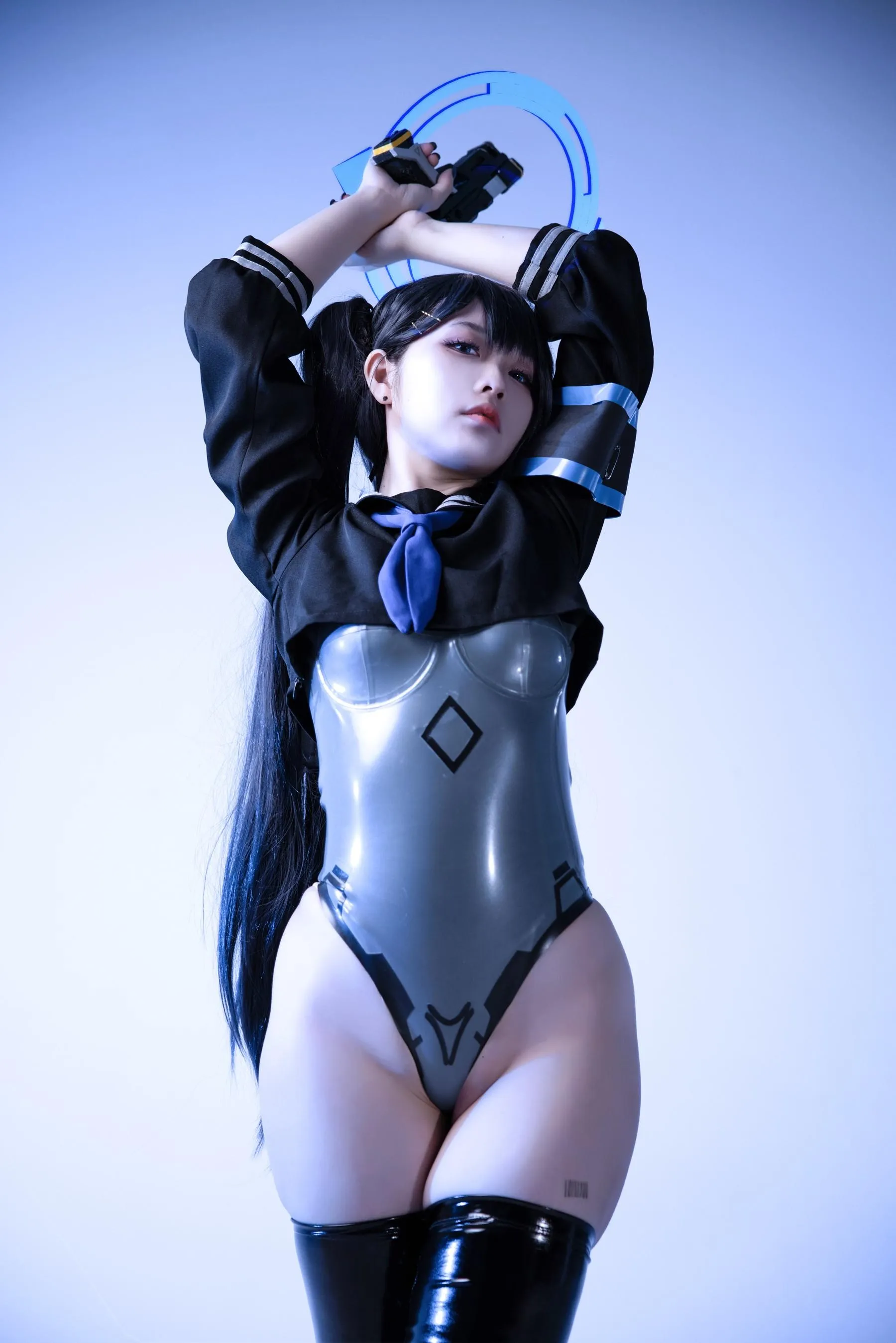 G44不会受伤 – NO.87 碧蓝档案 猫塚响 [31P]插图2